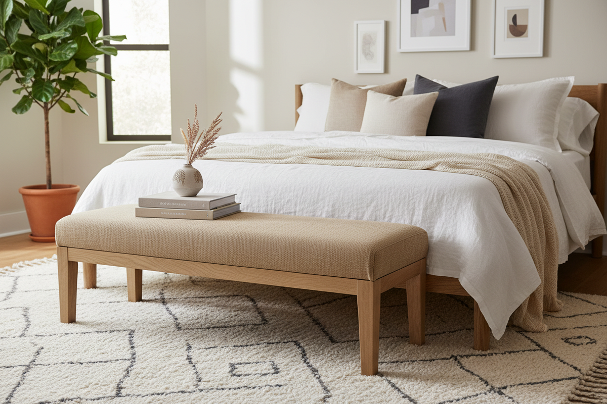 Bedroom Benches: Where to Use Them, How to Choose Them, and Why They Matter