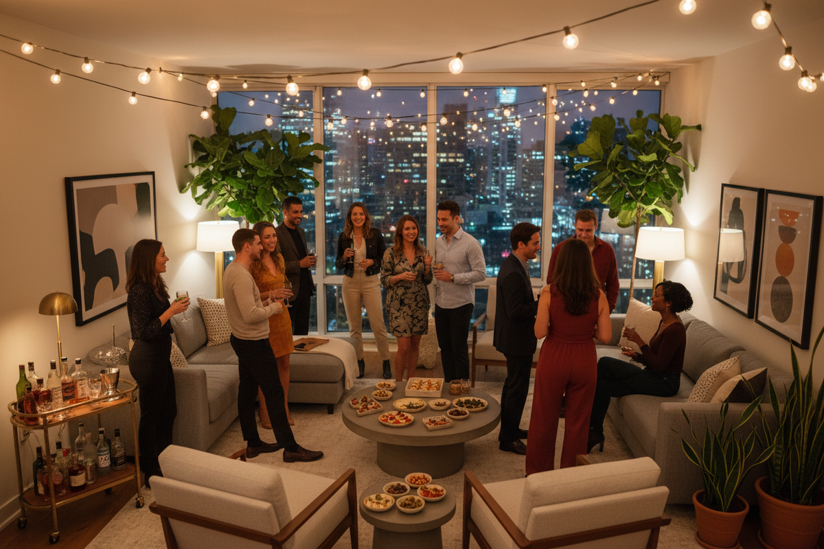 Big Parties, Small Spaces: The Art of Hosting in an Apartment