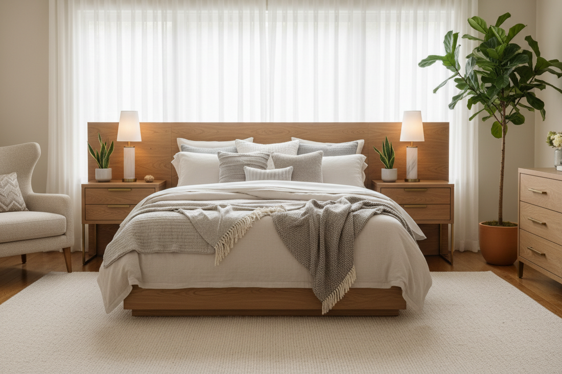 How to Create a Beautiful Bedroom Around Your Bed