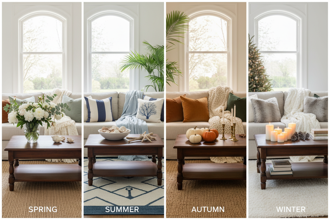 How to Refresh Your Home for Every Season Without Replacing Your Furniture
