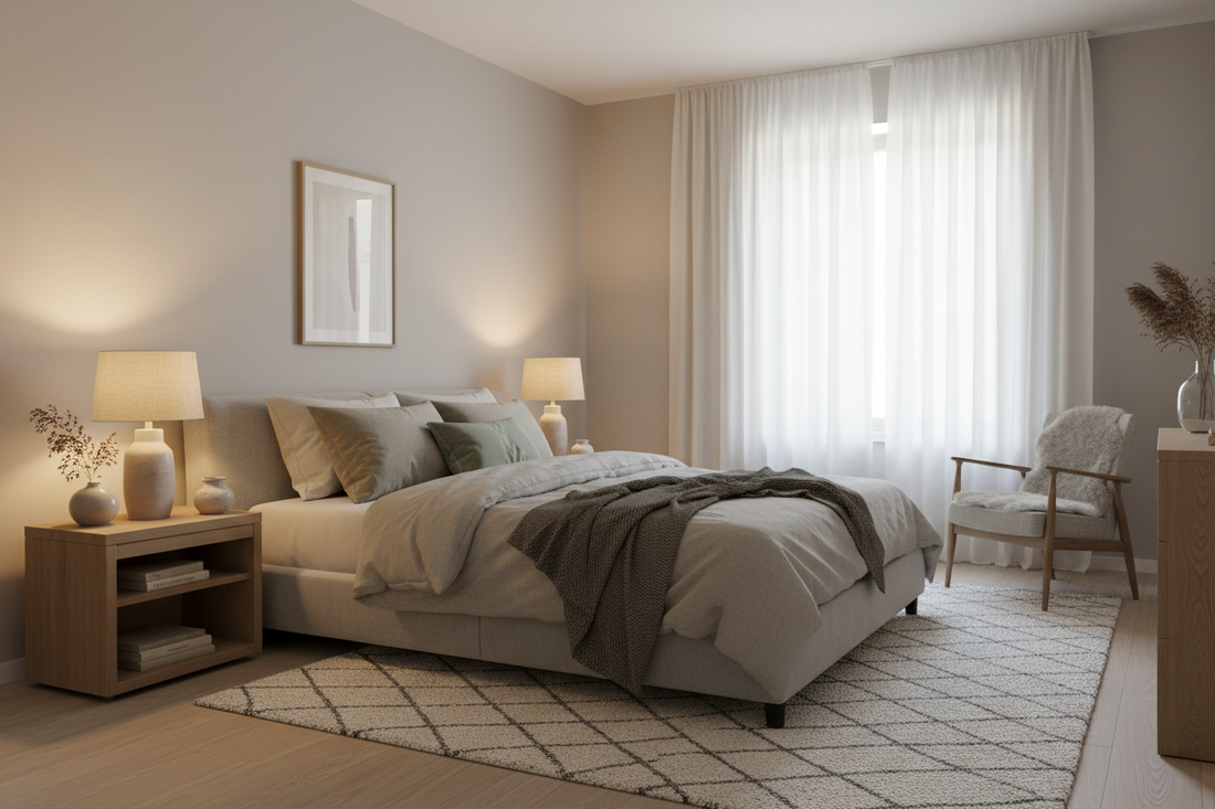 How to Use Furniture and Lighting to Create a Calmer, More Restful Bedroom