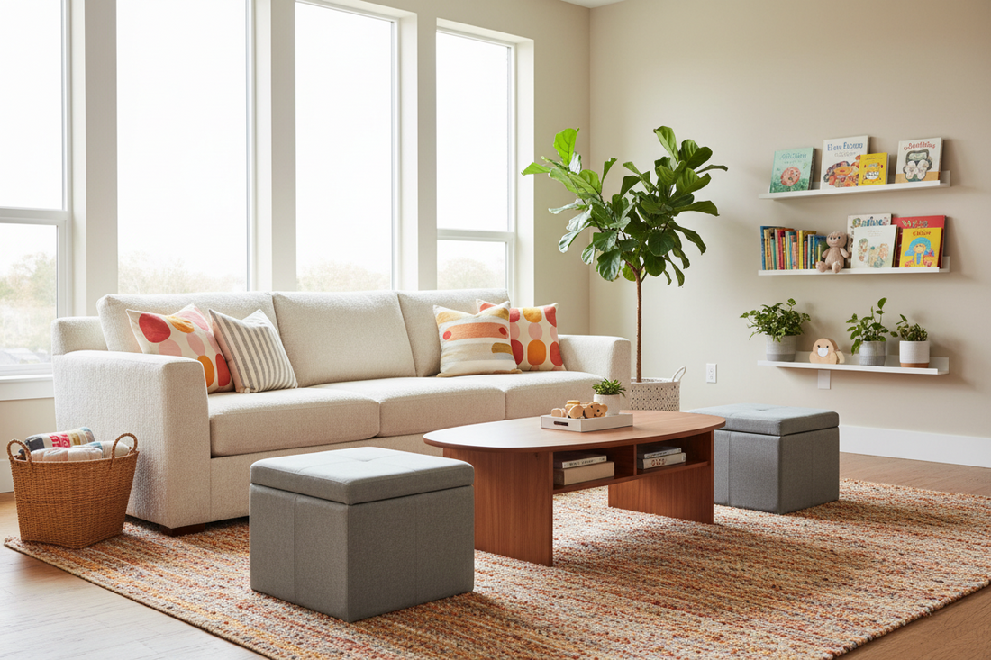 Kid-Friendly Living Rooms That Don't Sacrifice Style