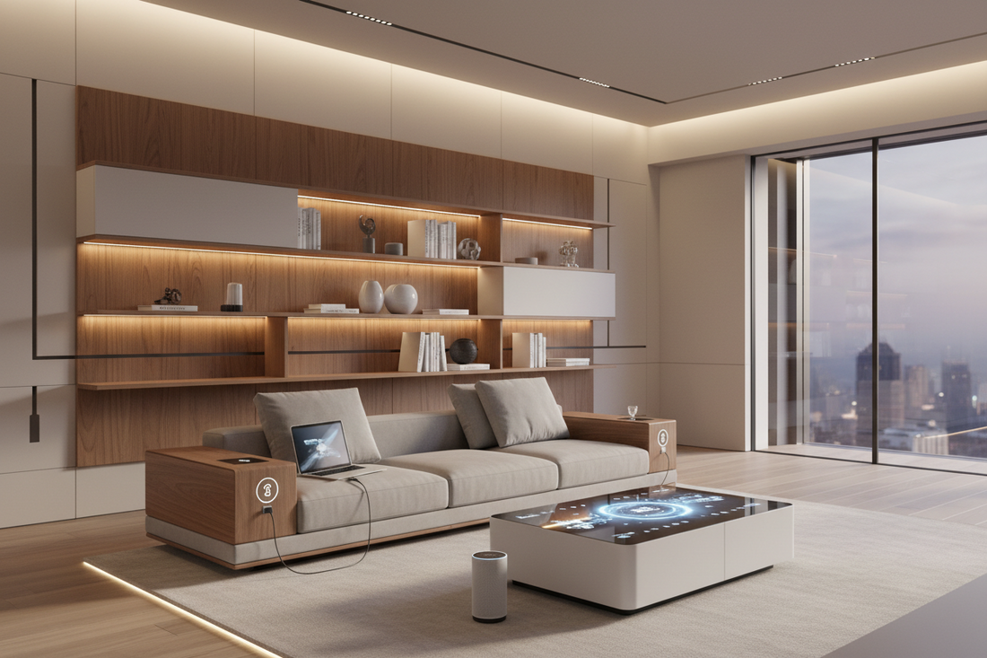 Live Easy, Live Smart: Upgrading Your Space with Tech-Ready Furniture