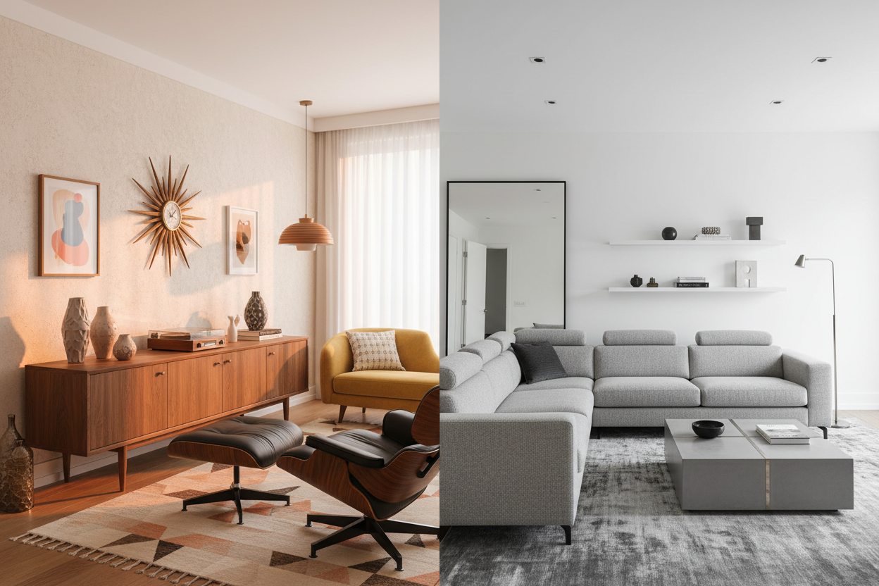 Mid-Century Modern vs. Contemporary: Finding Your Personal Design Style
