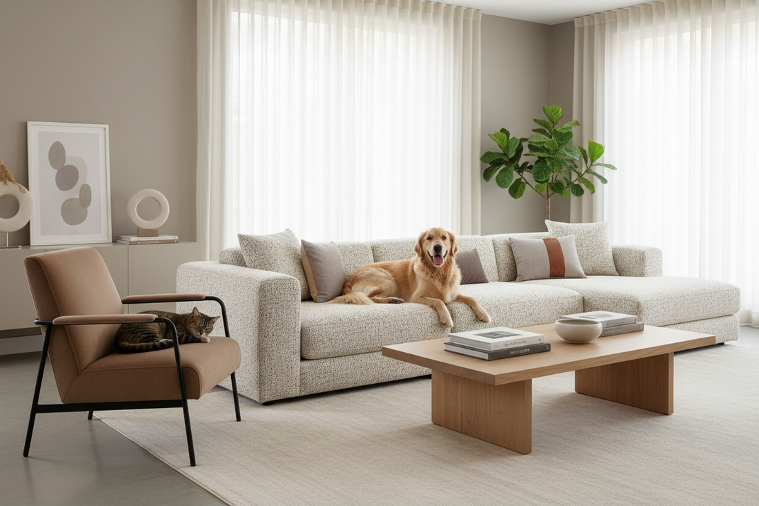 Pet-Friendly and Stylish: Choosing the Right Furniture for Your Furry Friends