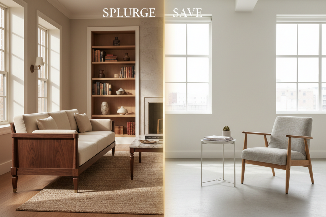 Quality Over Quantity: When to Splurge and When to Save on Furniture