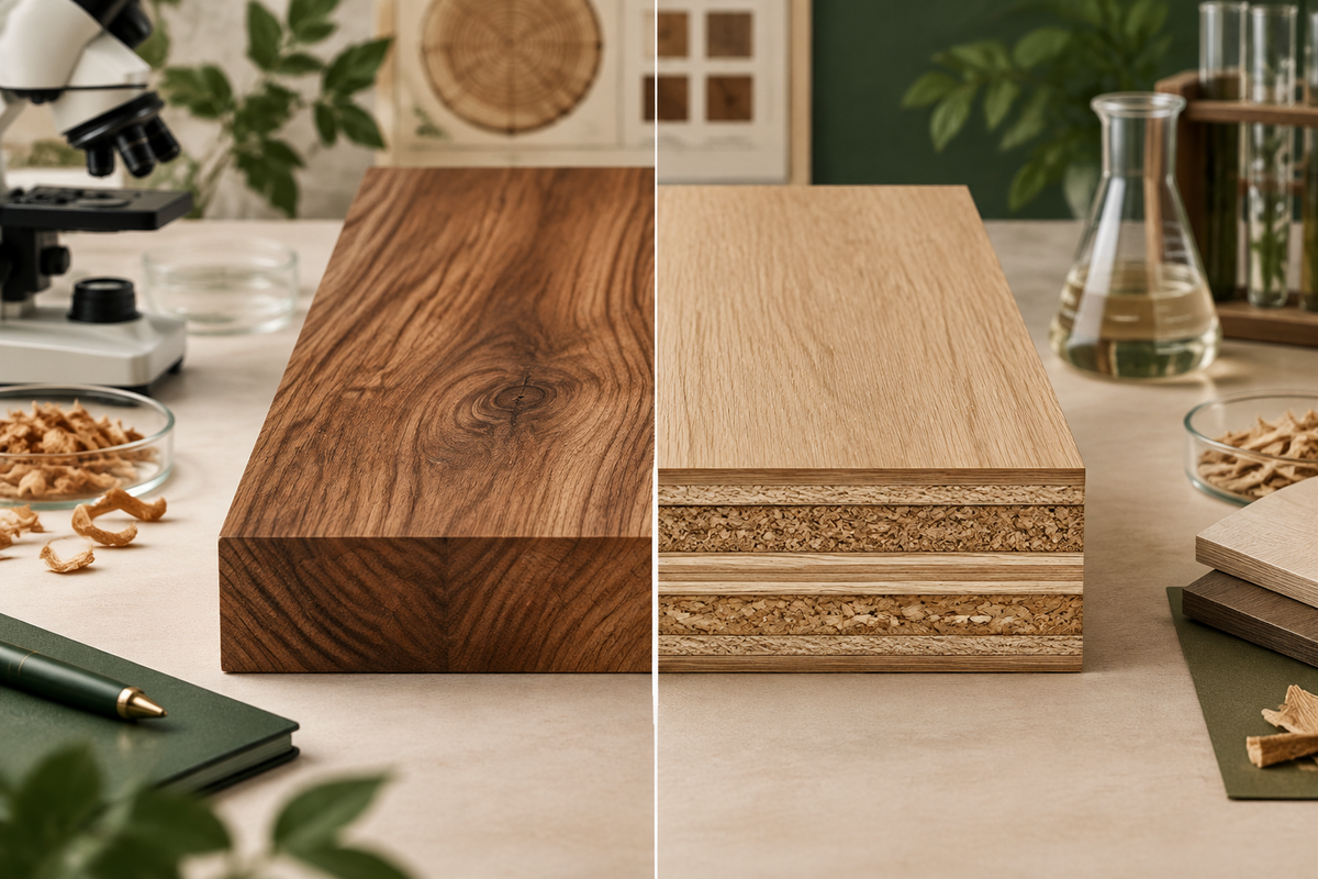 Solid Wood vs. Engineered Wood: A Practical Lab Report on Durability, Sustainability, and Value