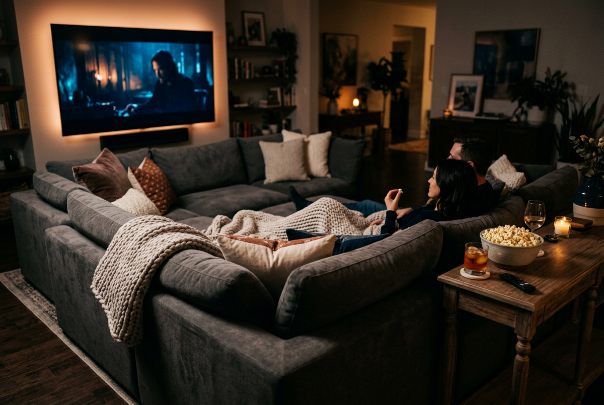The Anatomy of a Perfect Movie Night: Why Your Sofa Design Matters