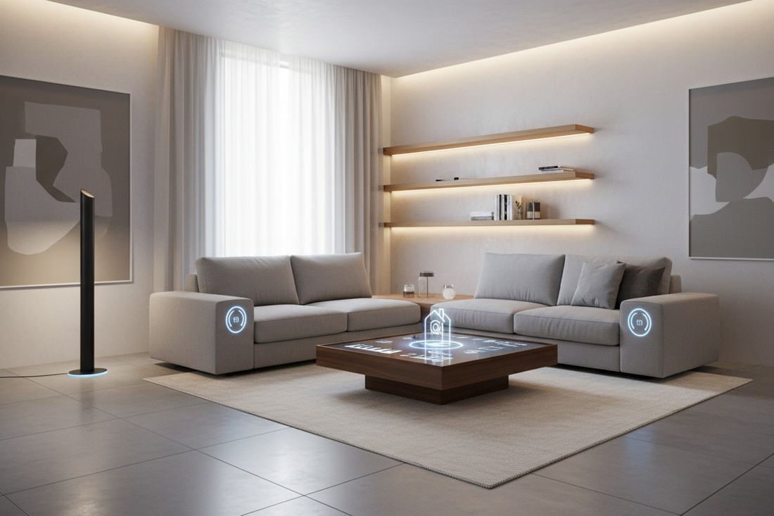 The Future of Living: Integrating Smart Tech with Modern Furniture