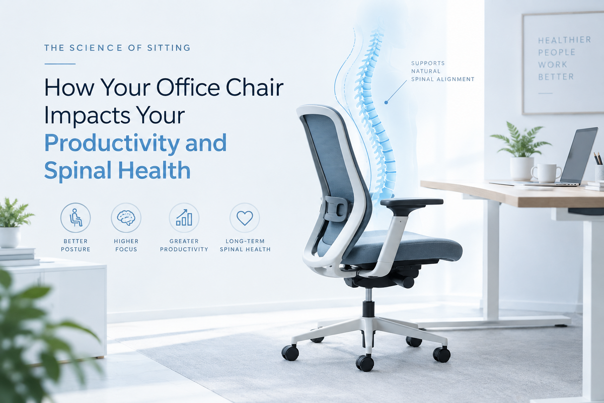 The Science of Sitting: How Your Office Chair Impacts Your Productivity and Spinal