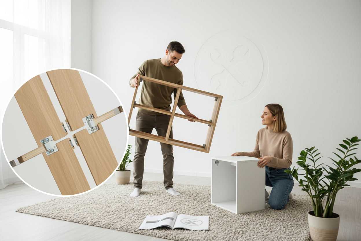 The Tool-Free Revolution: Why Easy-Assembly Furniture is the New Standard