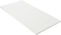 Kaboon 45x20 inch White Table Top Universal, Solid One-Piece Desktop, Reversible Melamine Countertop, Double Desks, L-Desk DIY