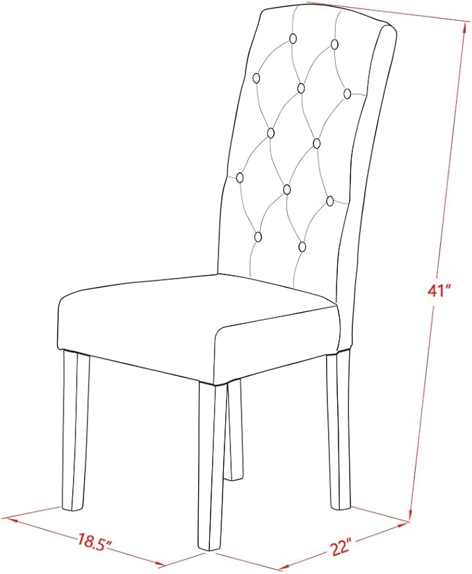 East West Furniture NOCE3-MAH-10 3 Piece Small Dinette Set Contains a Rectangle Butterfly Leaf Dining Table and 2 Dahlia Linen Fabric Upholstered Chairs, 32x54 Inch, Mahogany