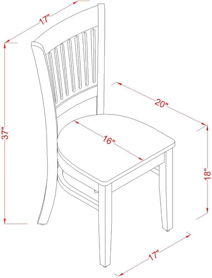 East West Furniture DMVA5-LWH-W 5 Piece Modern Dining Table Set Includes a Round Wooden Table with Dropleaf and 4 Kitchen Dining Chairs, 42x42 Inch, Linen White