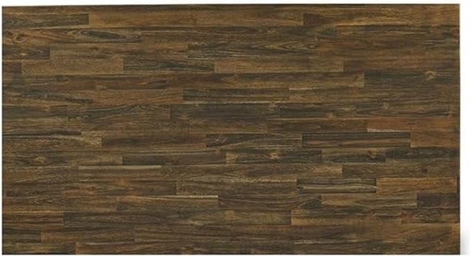 East West Furniture X777MZ748-5 5 Piece Kitchen Table & Chairs Set Includes a Rectangle Dining Room Table with X-Legs and 4 Coffee Linen Fabric Upholstered Chairs, 40x72 Inch, Multi-Color