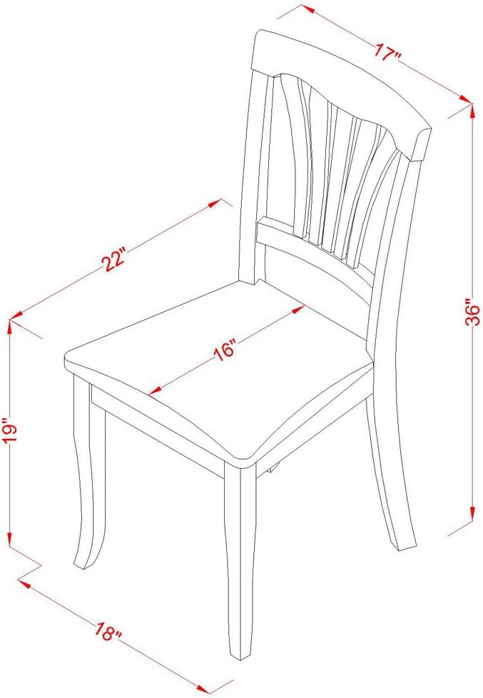 East West Furniture QUAV7-BCH-LC 7 Piece Kitchen Table Set Consist of a Rectangle Dining Table with Butterfly Leaf and 6 Faux Leather Dining Room Chairs, 40x78 Inch, Black & Cherry