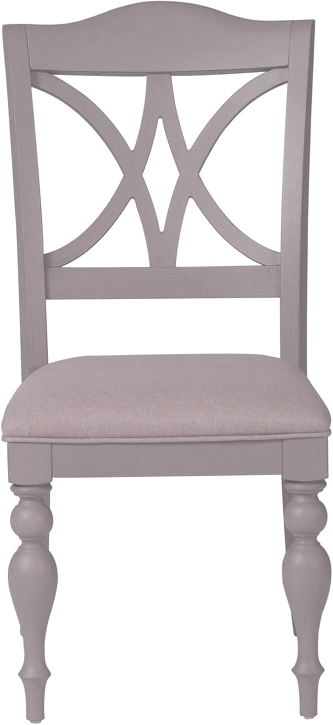 LIBERTY FURNITURE INDUSTRIES, INC. Summer House Slat Back Side Chair (RTA)-Set of 2