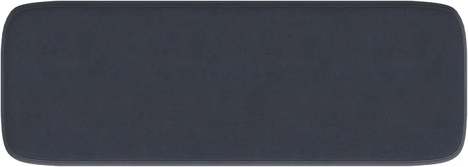 HomePop Upholstered Storage Bench with Metal Leg Home Décor|Bench with Storage for Living Room & Entryway - Blue Velvet