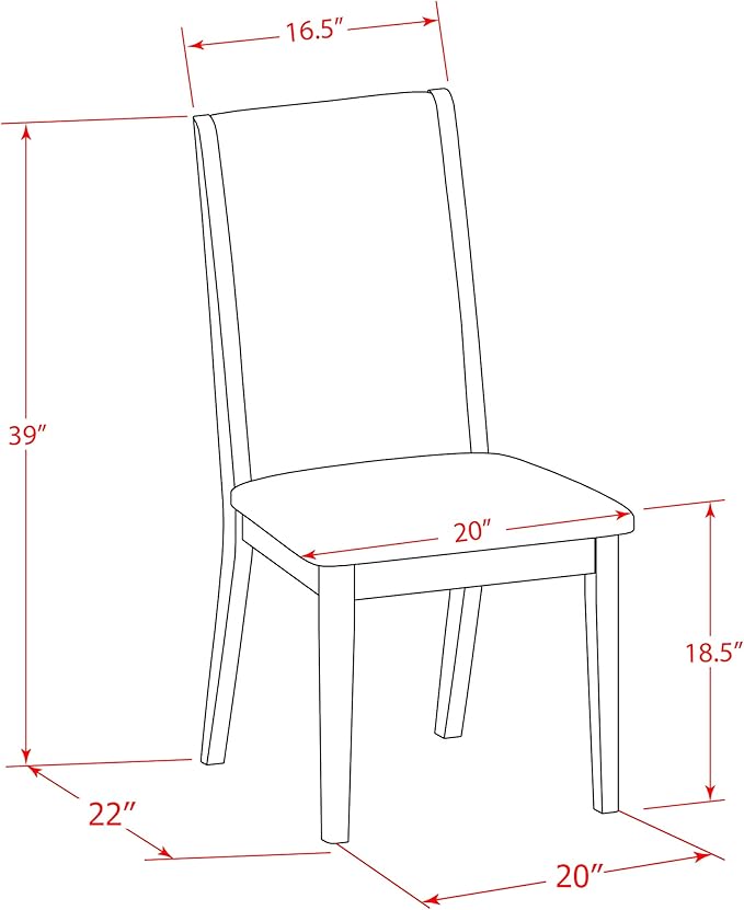 East West Furniture MZLA3-LWH-06 3 Piece Kitchen Table & Chairs Set Contains a Rectangle Dining Table with Dropleaf and 2 Shitake Linen Fabric Upholstered Chairs, 36x54 Inch, Linen White
