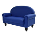 Children's Factory As We Grow Toddler Sofa, Blue, CF805-197, Flexible Seating for Daycare or Preschool, Kids Reading Couch, Playroom Furniture