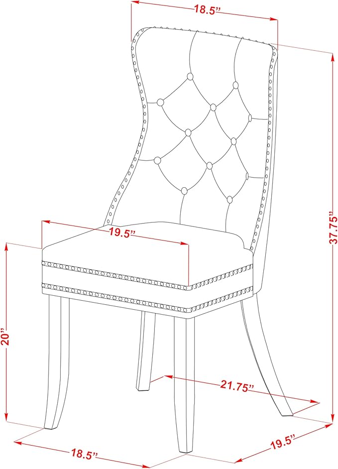 East West Furniture LGDA9-LWH-22 9 Piece Dining Set Consists of a Rectangle Dining Table with Butterfly Leaf and 8 Polyester Fabric Chairs, linen white