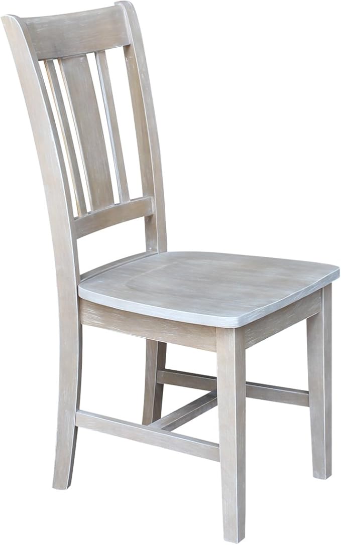International Concepts San Remo Chair Washed Gray Taupe