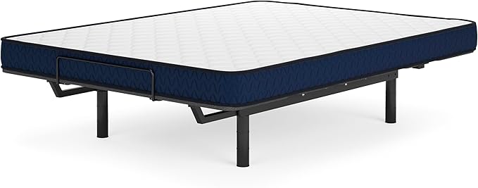 Signature Design by Ashley Twin Size Medium Firm 6 Inch Memory Foam Mattress with Breathable Quilted Cover, Fiberglass Free, Mattress in A Box