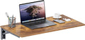 Need Wall Mounted Folding Table - Heavy Duty Small Fold Down Dining Table Length 30" Width 20" Perfect Addition to Home Office/Laundry/Home Bar/Kitchen & Dining Room Rustic Brown AC15-7650FG-ND
