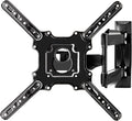 Full Motion Wall Mount for 32-60 Inch Screens, Swivel, Tilt & Extend, Articulating Mount Bracket for LED LCD OLED 4K Displays Up to 77 lbs, VESA 400x400, Space-Saving Adjustable Wall Mount