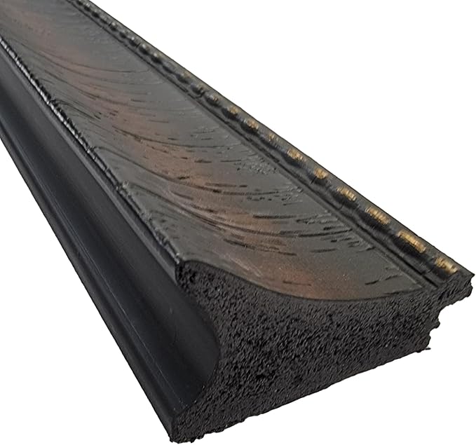 Amanti Art Brown Wall Mirror 28x40 Caleb Brown Rectangle Bathroom Mirror for Wall Decor Living Room, Large Rustic Farmhouse Frame, Hangs Horizonally and Vertically, Bathroom Decor, Beveled Edge