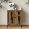 Buffet Storage Cabinet with 2 Doors,Kitchen Sideboard with Storage,Coffee Bar Cabinet for Kitchen,Living Room,Natural