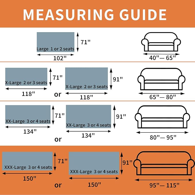 HAOMAIJIA Faux Fur Sofa Covers Couch Covers for 3 Cushion Couch Sofa Pet Friendly Soft Non Slip Couch Cover for Dogs Washable Sectional Couch Covers L Shape Furniture Protector (Khaki, 71"x150")