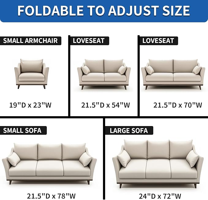 Heavy Duty Sofa Cushion Support Board for Sagging Sofas, 21.5''x 54'' Laminated Wood Sofa Cushion Support Board, Deep Support and Seat Protection