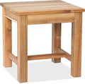 12 Inch Wooden Step Stool, Small Nature Beach Chair Under Desk, Indoor Acacia Wood Short Footstool for Living Room, Kitchen, Bathroom