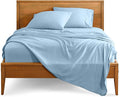 Bare Home Twin Sheet Set - 1800 Ultra-Soft Microfiber Twin Bed Sheets - Double Brushed - Deep Pockets - Easy Fit - Extra Soft - 3 Piece Set - Bedding Sheets & Pillowcases (Twin, Light Blue)