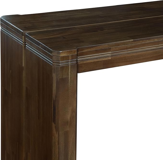 X12SI-0C8-04 - 14 Pieces Mid Century Dining Table Set contains an Extendable Rectangle Kitchen Table, 1 Coffee Table and 12 Dining Chairs, 39x120 Inch, Antique Walnut