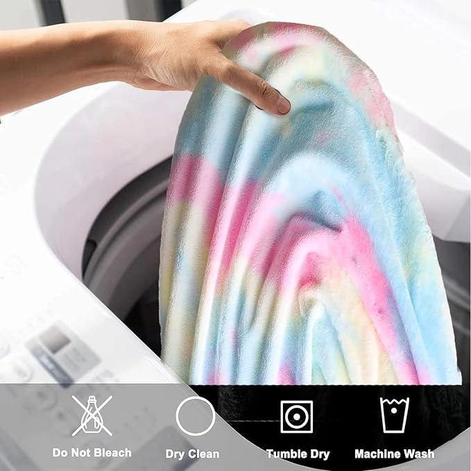BCU 6FT Bean Bag Chair for Adults and Kids Without Filler Giant Stuffed Animal Storage Cover Soft Faux Fur Floor Chair Cover for Bedroom Living Room, Multicolored