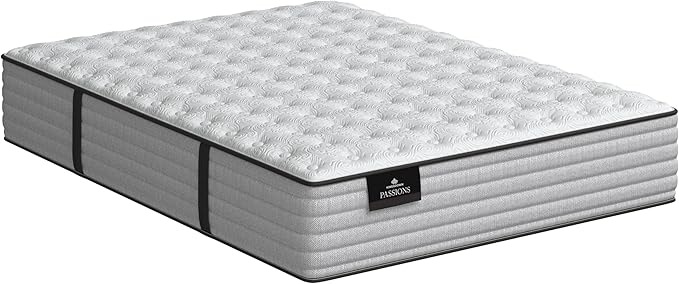 Kingsdown Passions Aspiration 14" Plush Hybrid Mattress, Twin XL,Tan