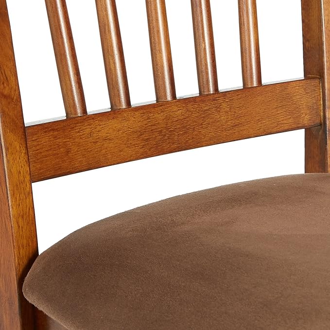 Signature Design by Ashley D199-01 Berringer 18" Rustic Dining Chair with Cushions, 2 Count, Light Brown