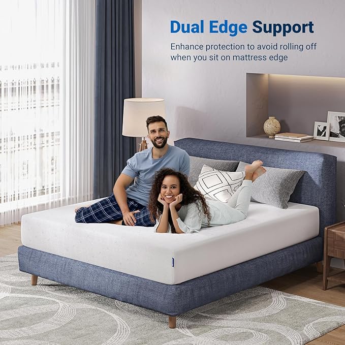 Avenco 10 Inch Full Size Mattress, Comfort Memory Foam Full Mattress in a Box for Refresh Sleep & Pressure Relief, Full Bed Mattresses CertiPUR-US Certified,Medium Firm