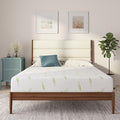 NapQueen Full Size, 12 Inch Anula Green Tea Infused Memory Foam Mattress, Bed in a Box, CertiPUR-US Certified Mattress