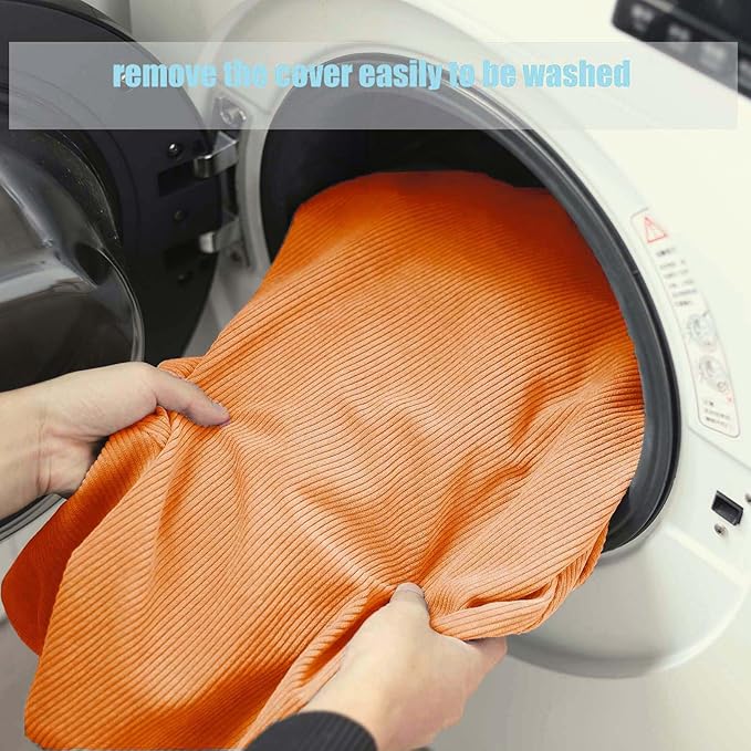 Stuffed Animal Storage Bean Bag Chair Cover - Washable Ultra Soft Corduroy Cover for Organizing Plush Toys or Textile, Sack Bean Bag for Adults, Teens