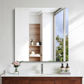 KOCUUY Large Frameless Mirror,36x36 Inch Square Bathroom Vanity Mirror for Over Sink, Upgraded Shatterproof Unframed Design for Bedroom, Living Room, Entryway