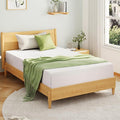 Twin XL Memory Foam Mattress, 5 Inch Bed Mattress in a Box with Cooling Green Tea Gel, Relieve Pressure with Medium Support, CertiPUR-US Certified, 80''L x 38''W, White