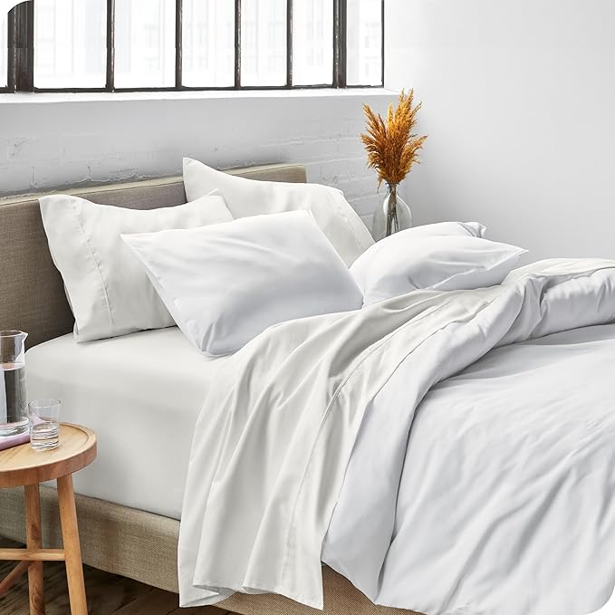 Bare Home Twin XL Sheet Set - College Dorm Size - Luxury 1800 Ultra-Soft Microfiber Twin Extra Long Bed Sheets - Deep Pockets - Easy Fit - Extra Soft - 3 Piece Set - Bed Sheets (Twin XL, Cream)