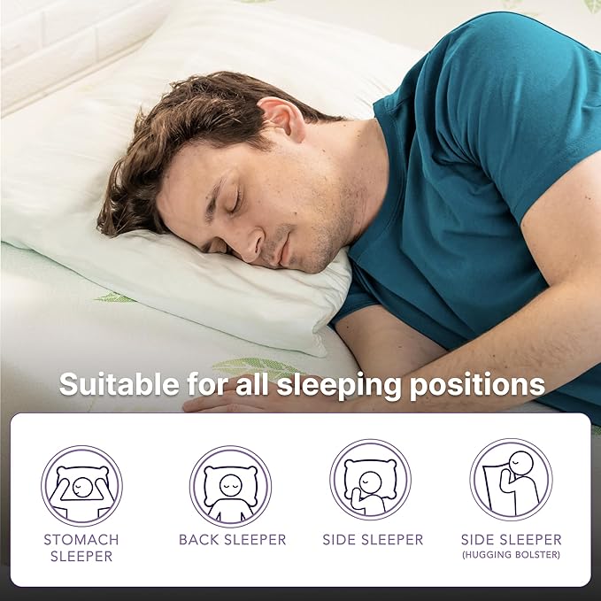 NapQueen King Size, 12 Inch Anula Green Tea Infused Memory Foam Mattress, Bed in a Box, CertiPUR-US Certified Mattress