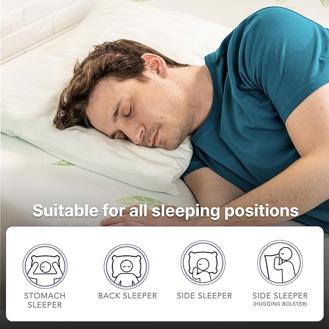 NapQueen Full Size, 10 Inch Anula Green Tea Infused Memory Foam Mattress, Bed in a Box, CertiPUR-US Certified Mattress