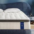 Twin Mattress,10 Inch Twin Size Mattresses in a Box,Memory Foam Hybrid Mattress , Individual Pocket Spring for Motion Isolation &Zoned Support & Pressure Relief,Medium Firm (Twin, 10, 0.0, Inches)