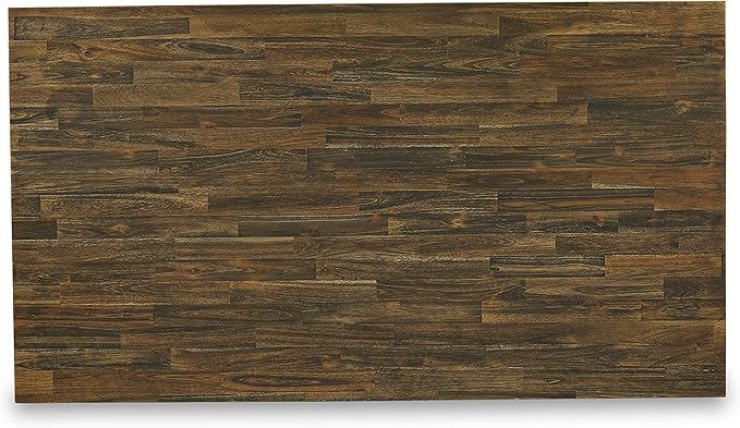 East West Furniture X677MZ650-7 7 Piece Kitchen Table & Chairs Set Consist of a Rectangle Dining Table with X-Legs and 6 Dark Gotham Grey Linen Fabric Parson Chairs, 40x72 Inch, Multi-Color