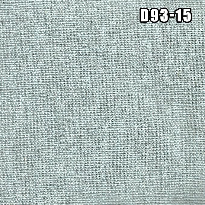 East West Furniture V077MZ015-7 7 Piece Dinette Set Consist of a Rectangle Dining Room Table with V-Legs and 6 Baby Blue Linen Fabric Parson Dining Chairs, 40x72 Inch, Multi-Color